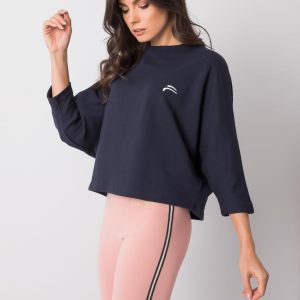 Navy blue sweatshirt Hillary FOR FITNESS