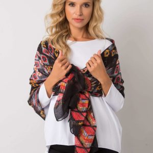 Black and Red Patterned Women's Sling