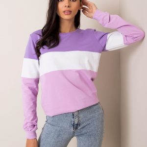 Purple sweatshirt Larice RUE PARIS