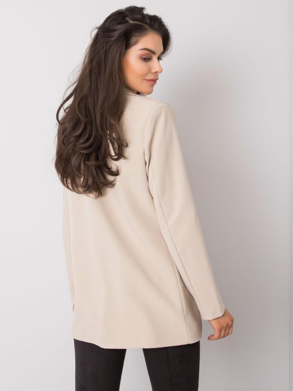 Women's beige jacket Luiza OCH BELLA