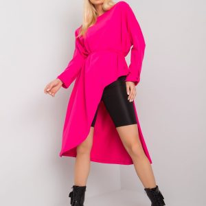 Fuchsia cotton tunic oversize Brenda