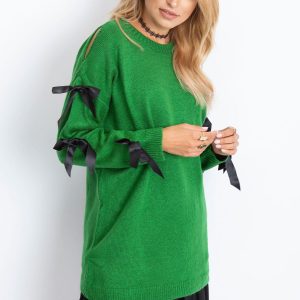 RUE PARIS Green sweater Montana