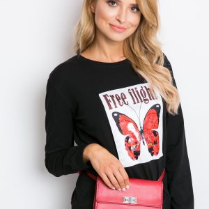 Black Butterfly Sweatshirt