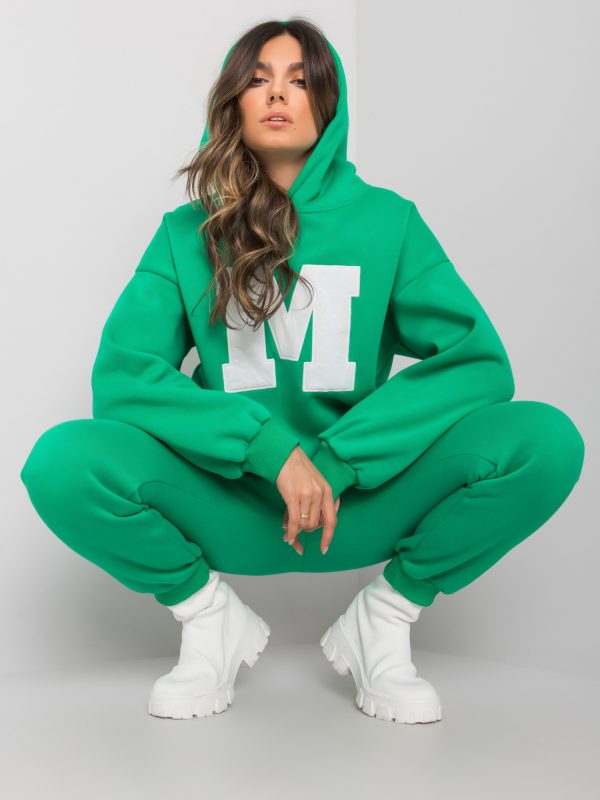 Green Women's Sweatsuit Set Jaque