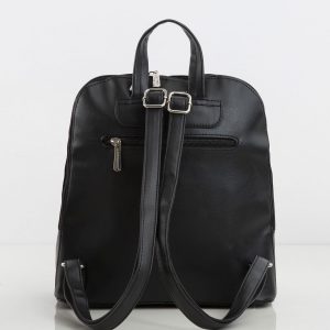 Black backpack with pocket