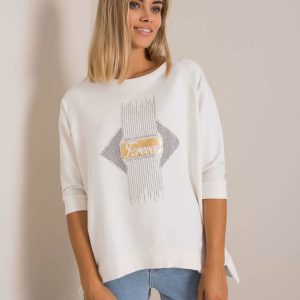 Ecru Forever sweatshirt