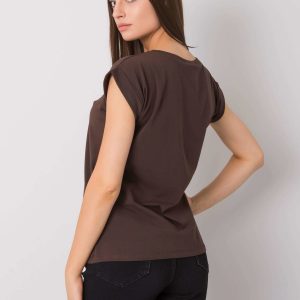 Dark brown T-shirt Revolution