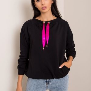 Black sweatshirt Aline RUE PARIS