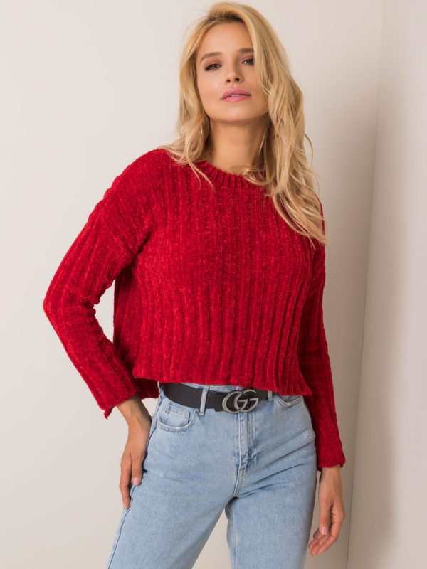 Dark red sweater Olivvia RUE PARIS