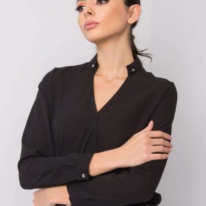 Ashley RUE PARIS black blouse