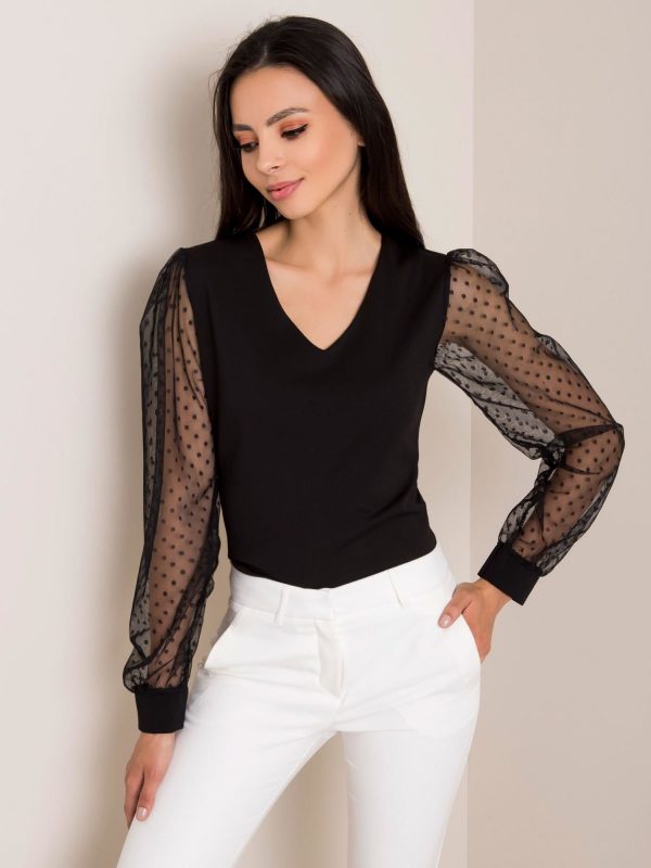 Anne SUBLEVEL black blouse