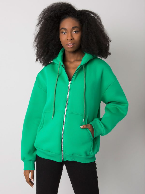 Green sweatshirt Amelia