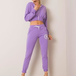 Purple pants Cynthia