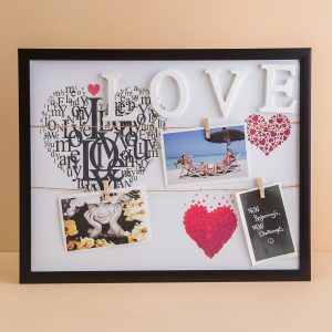 Black Rectangular Photo Frame