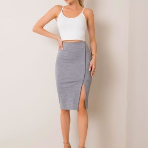 Grey skirt Vanessa RUE PARIS