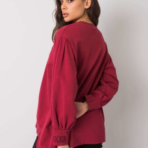 Burgundy hoodie Laylin