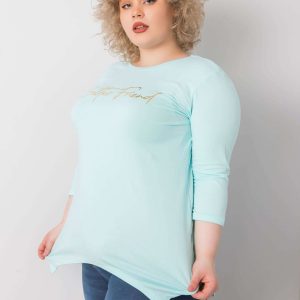 Light Blue Rylee Blouse