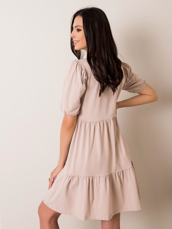 Beige dress Perla RUE PARIS