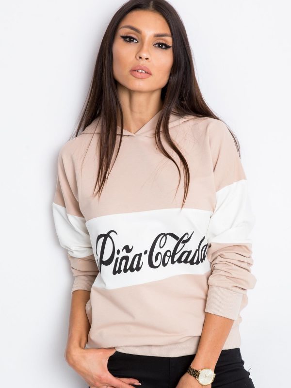 Beige sweatshirt Pina