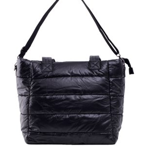 Black Quilted Shoulder Bag