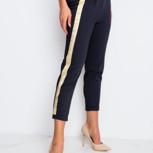 RUE PARIS Navy blue pants Presley