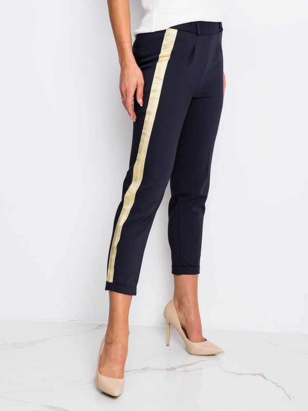 RUE PARIS Navy blue pants Presley