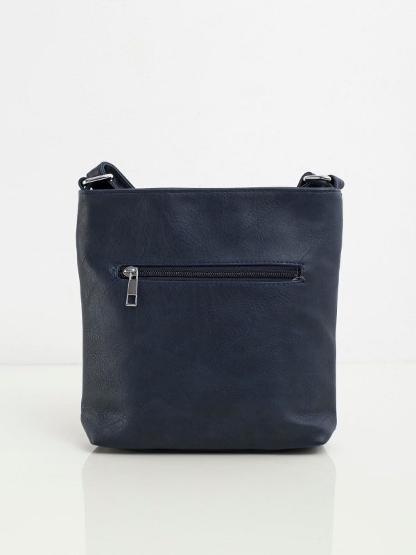 Navy Blue Messenger Bag