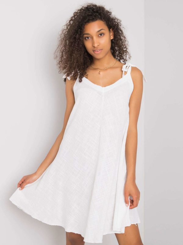 Evanthia OCH BELLA White Loose Dress