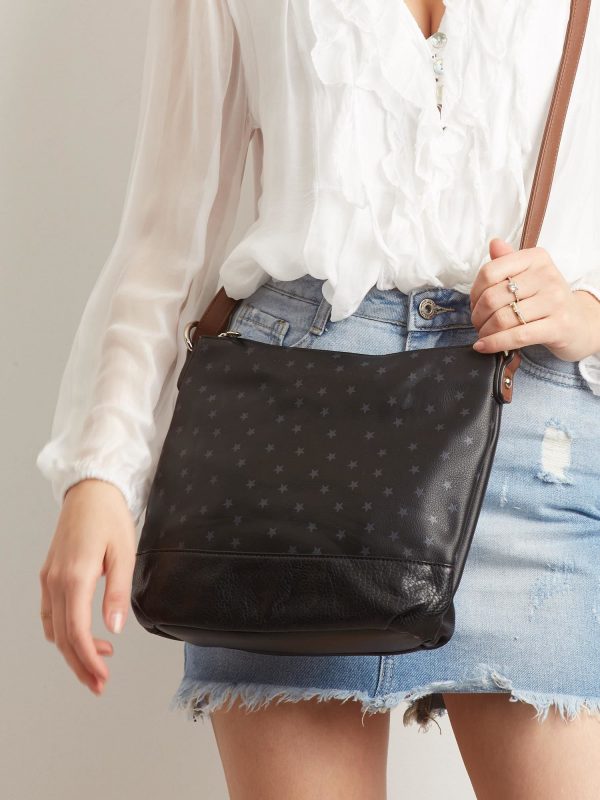 Black Purse with Stars