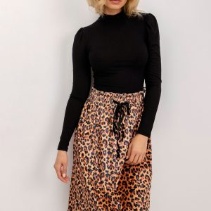 BSL Light brown leopper skirt