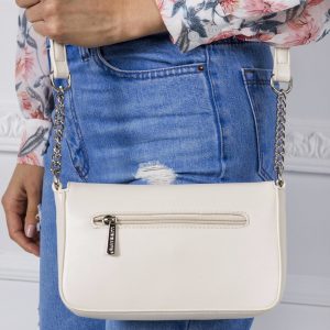 Cream small handbag