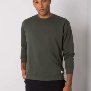 Khaki men's cotton sweatshirt Ryder LIWALI