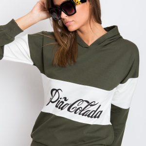 Khaki sweatshirt Pina