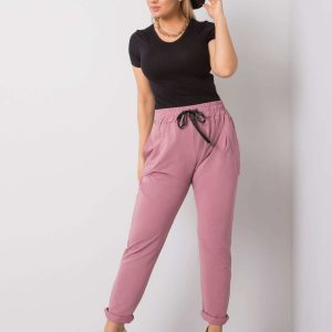 Anais Lilac Plus Size Sweatpants