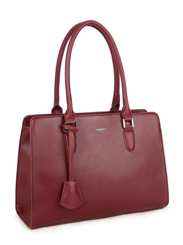 Maroon elegant bag LUIGISANTO