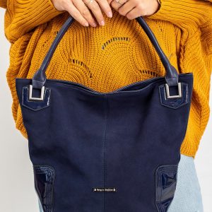 Navy Blue Women's Shoulder Bag