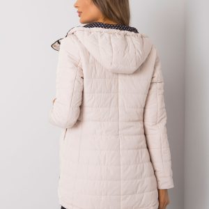 Cambria black and beige double-sided jacket