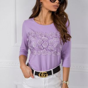 Purple blouse Sloane