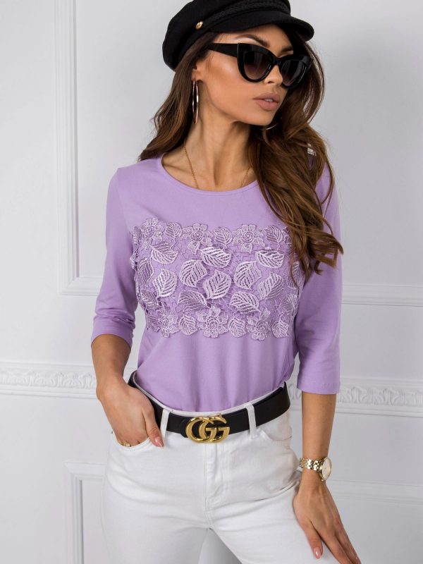 Purple blouse Sloane