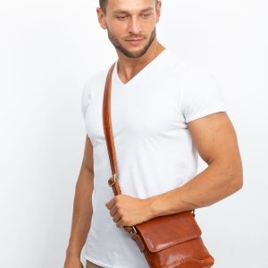 Camel Mens Messenger Bag