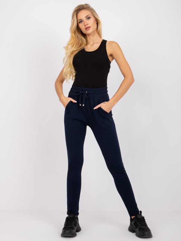 Navy Blue Cadence Trousers