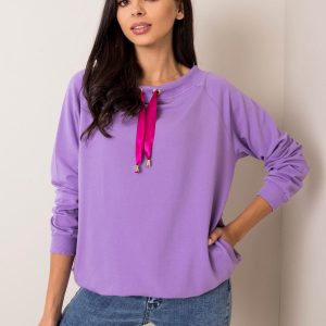 Lilac sweatshirt Aline RUE PARIS