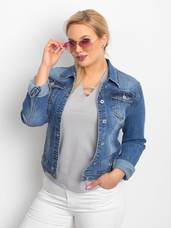 Blue View Plus Size Jacket