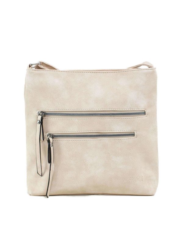 Beige bag with pockets