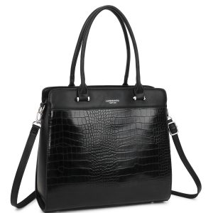 Black Elegant Women's Bag LUIGISANTO