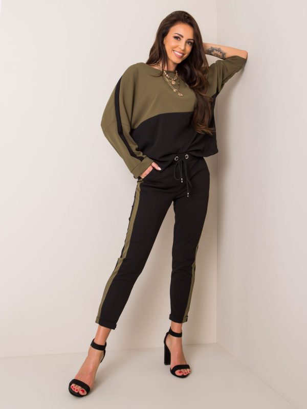 Black-khaki set Patty