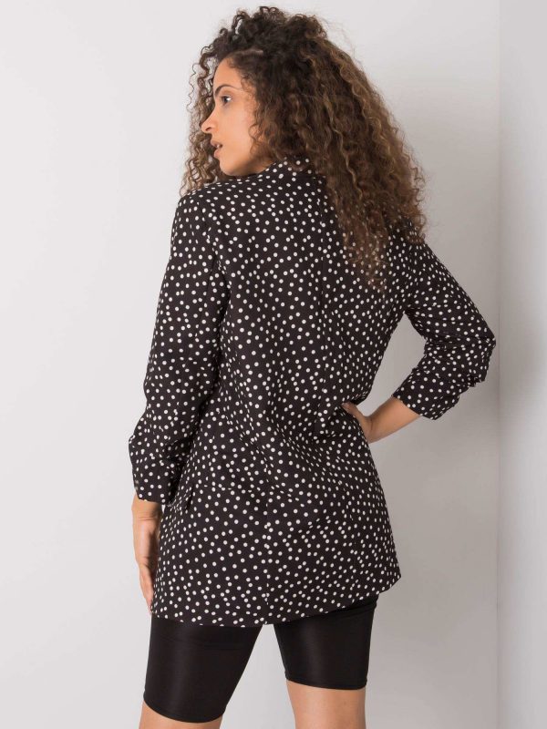 Black polka dot jacket Acantha