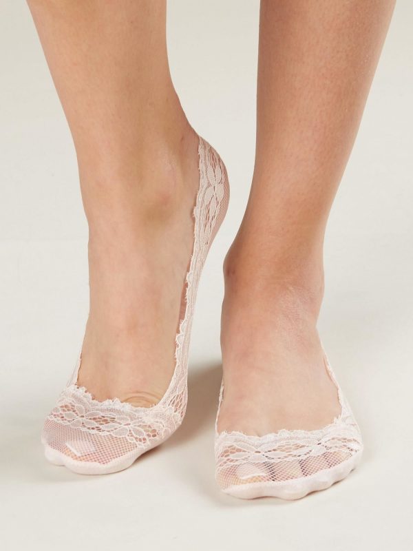 Light pink ballerina socks