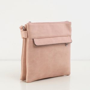 Pushy pink postbag with long strap