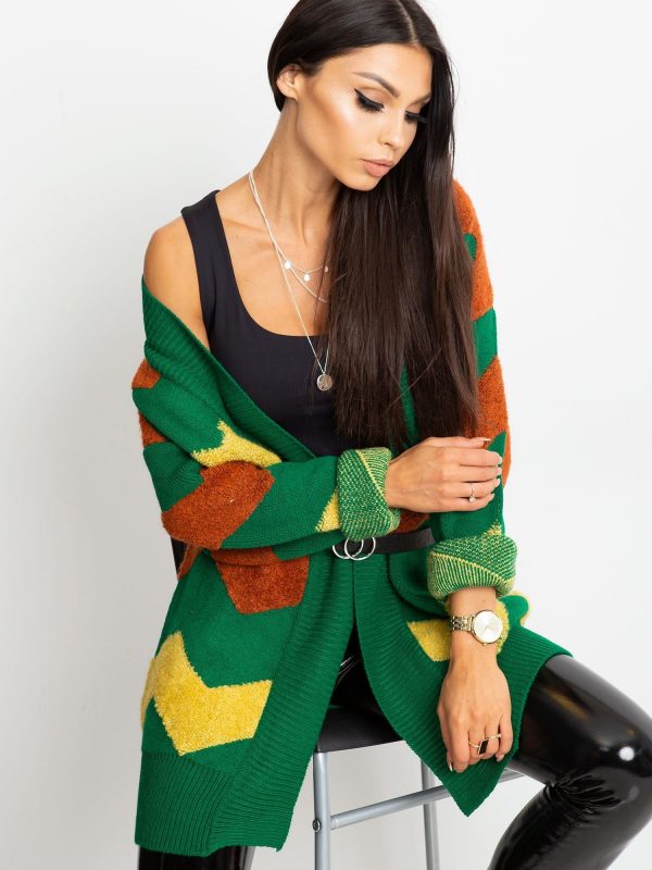 RUE PARIS Fabulous Green sweater